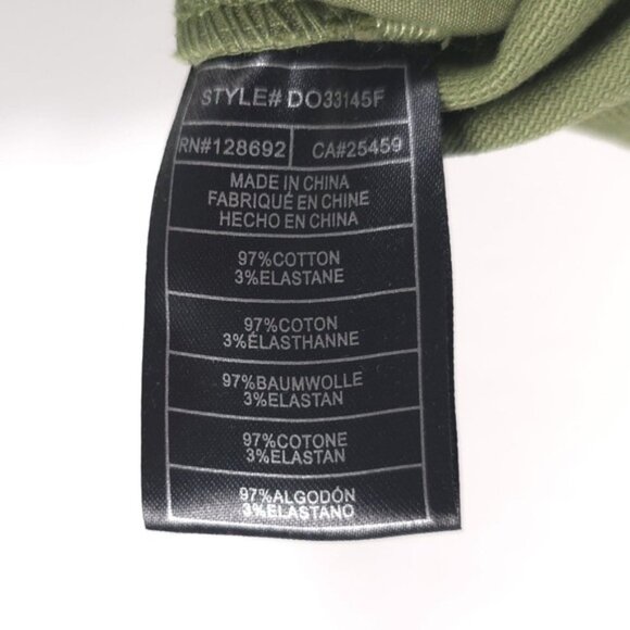 NWT STEVE MADDEN Mid Rise Cargo Pants Jeans Wide Leg Burnt Olive DO33145F MEDIUM - Picture 12 of 12